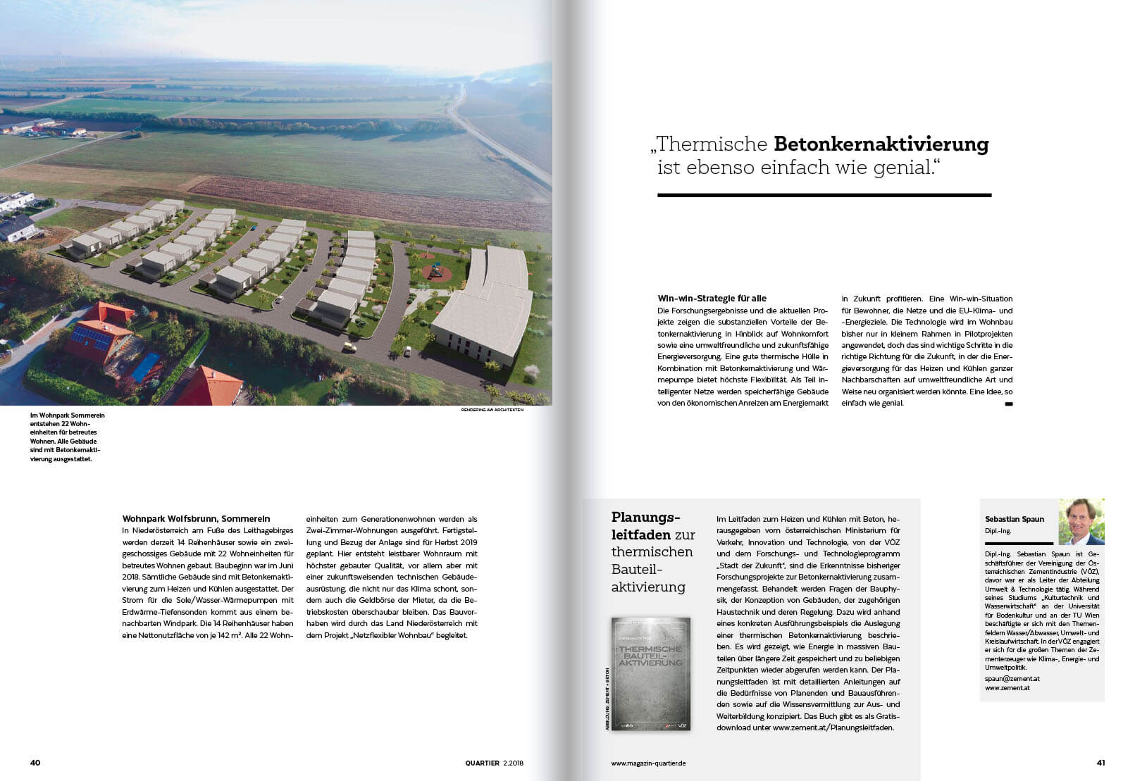 Betonkernaktivierung Im Wohnungsbau Www Magazin Quartier De