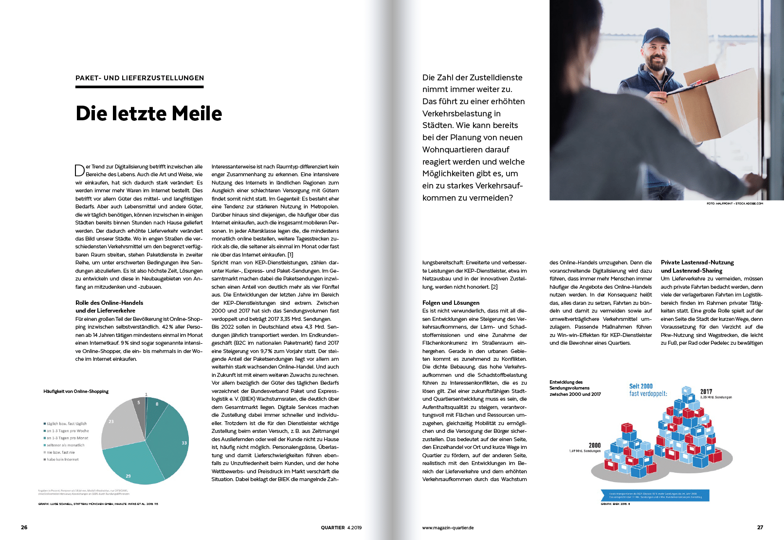 Die letzte Meile www.magazinquartier.de