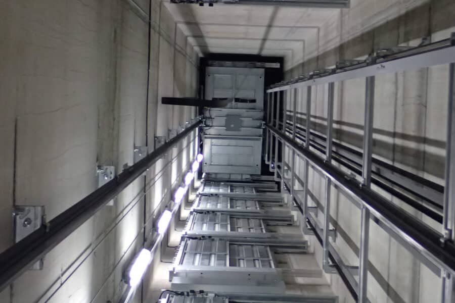 Rauchableitung und Lüftung in Aufzugsschächten - Header