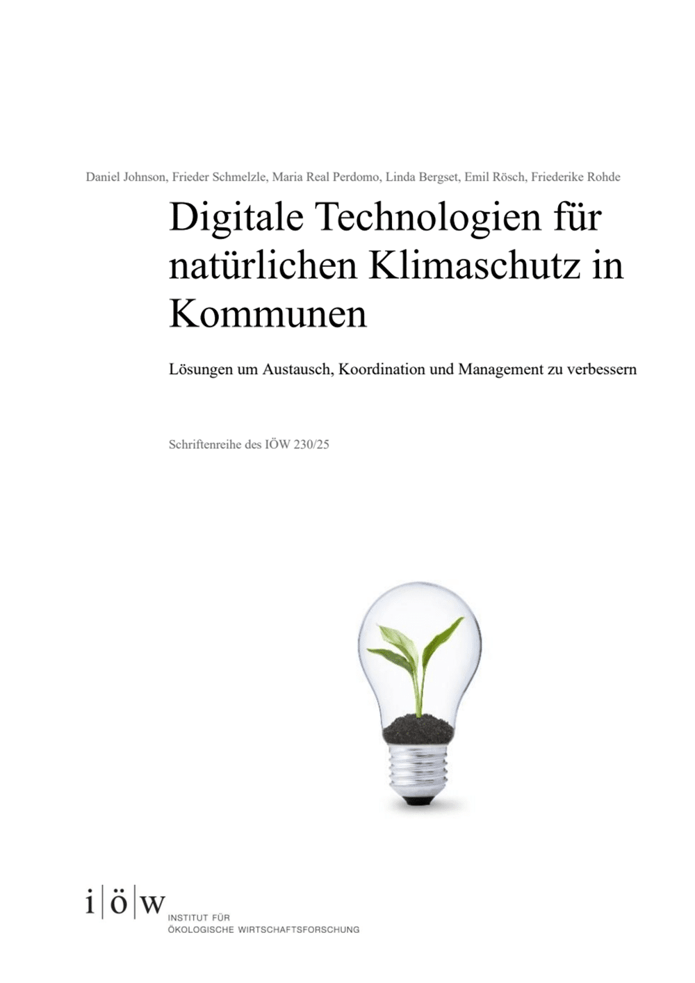 Kommunen und digitale Klimaschutztools