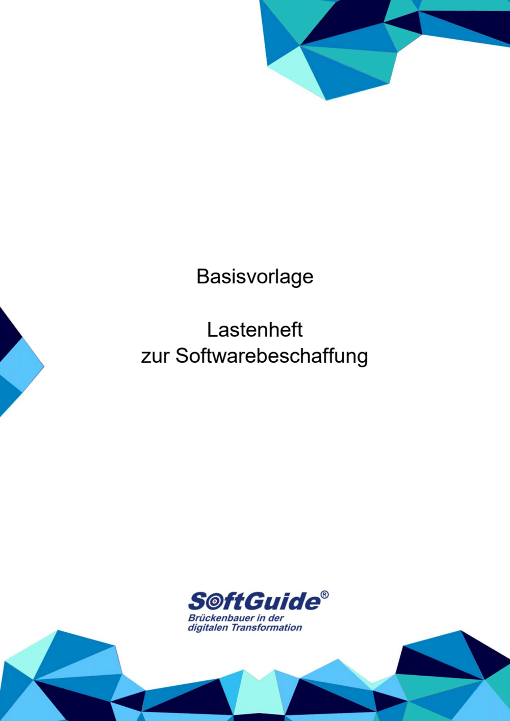 Softwareauswahl-Template von SoftGuide