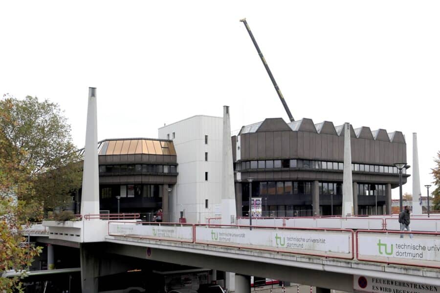 Rückbau der Zentralbibliothek der technischen Universität Dortmund
