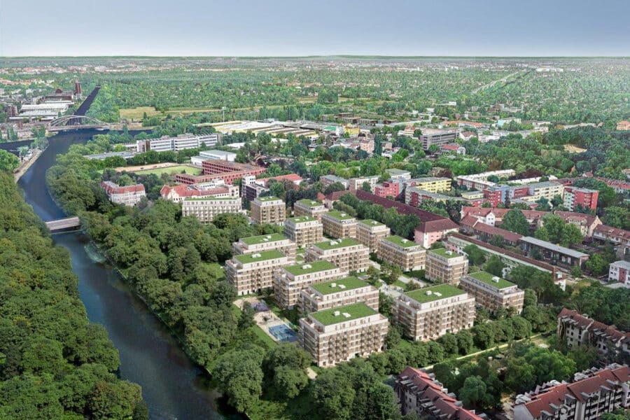 Greenpark – Neues Wohnquartier in serieller Bauweise in Berlin