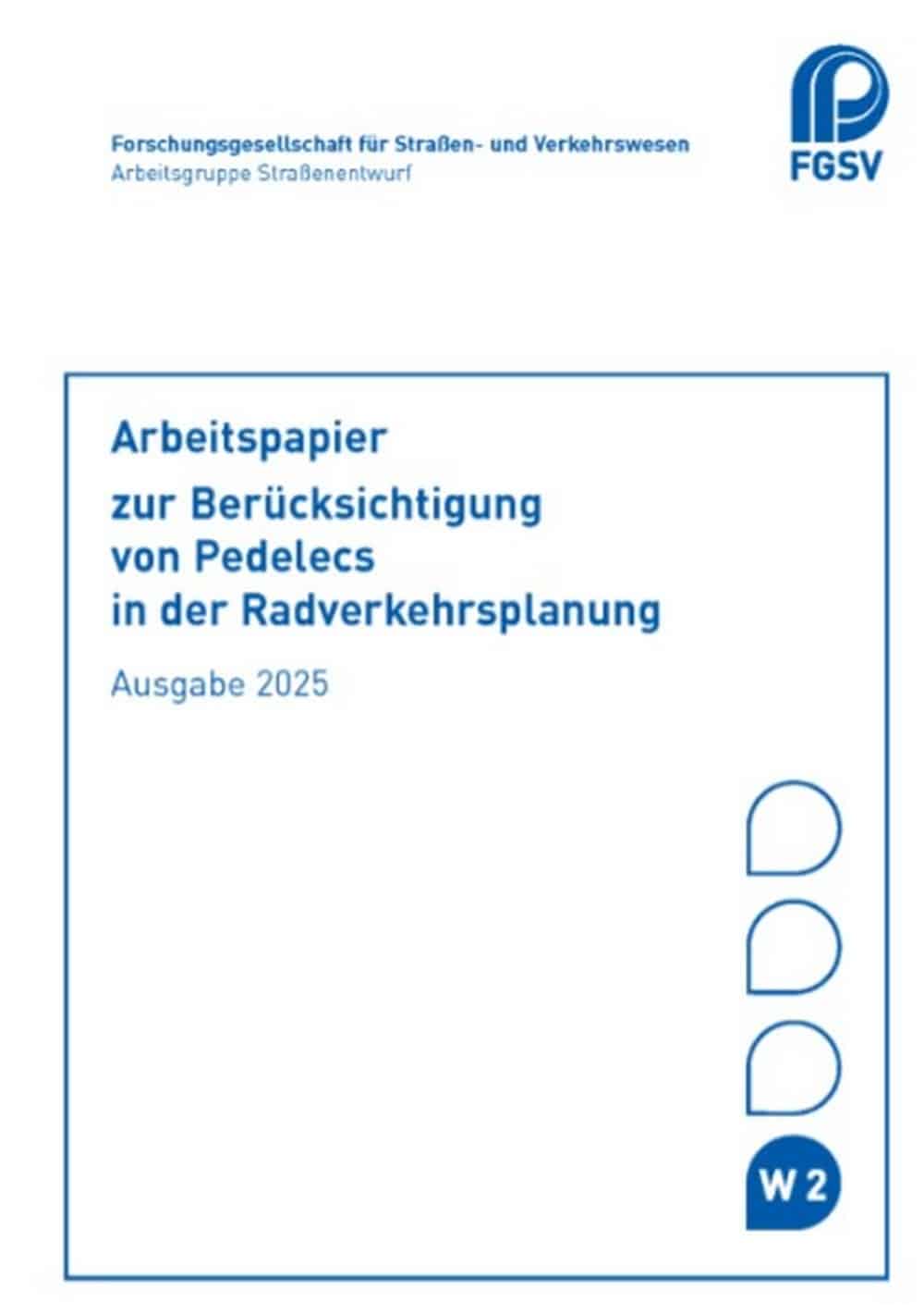 Berücksichtigung von Pedelecs in der Radverkehrsplanung