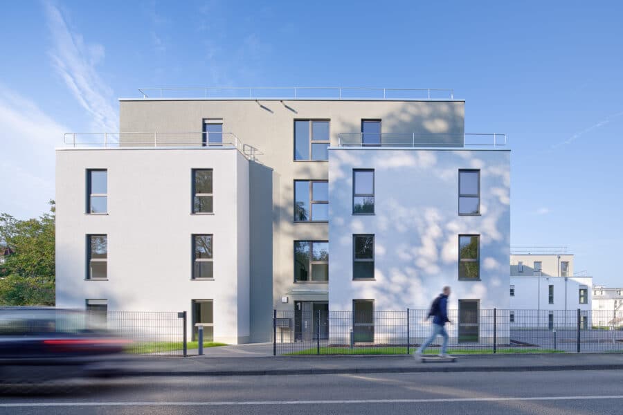 Barrierefreie Punkthäuser in Königswinter - In Modulbauweise