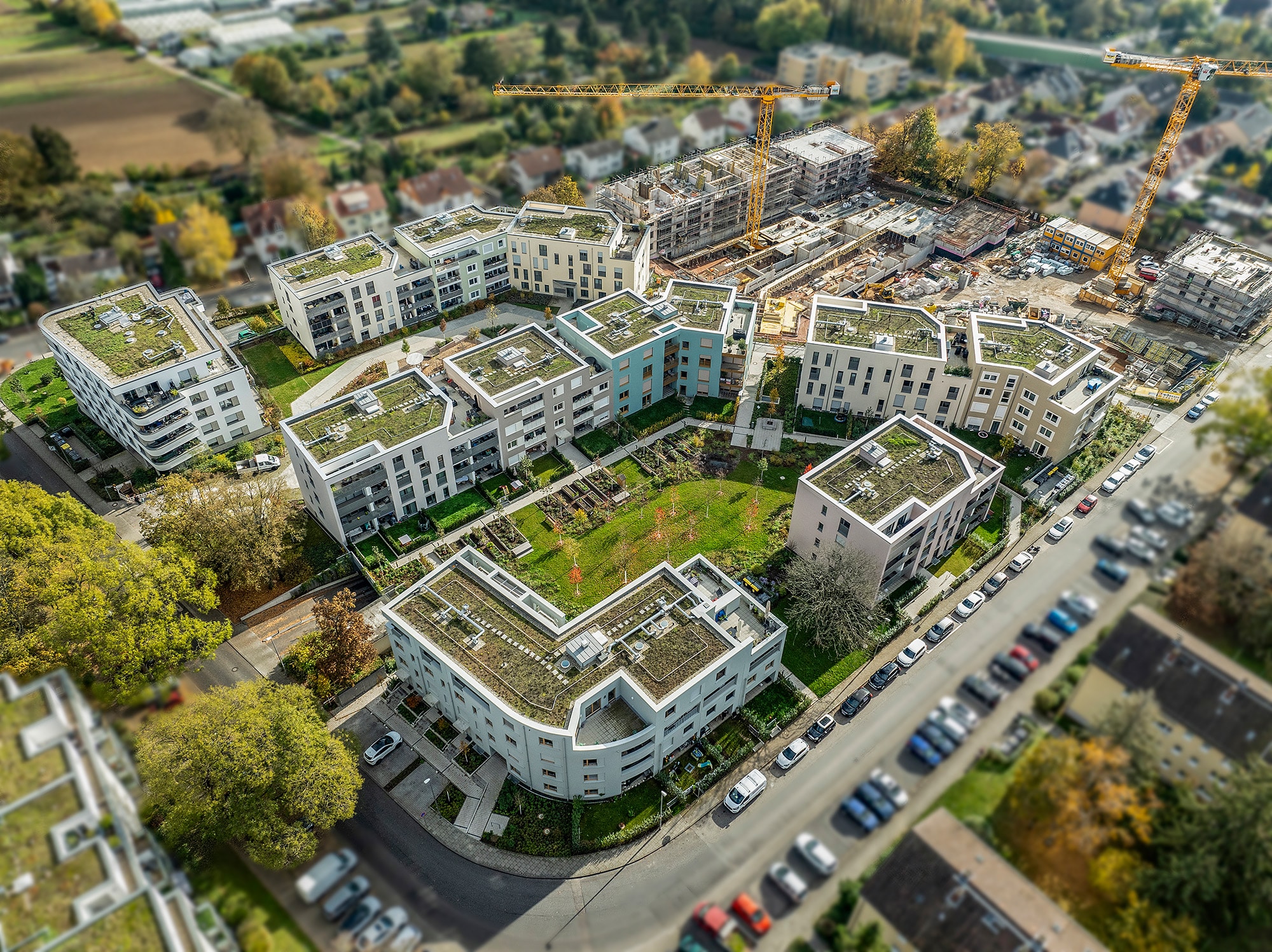 Schönau-Quartier in Wiesbaden