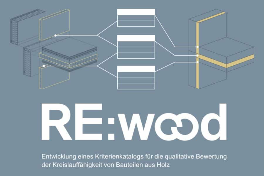 Forschungsprojekt RE:wood: Bewertung der Demontierbarkeit von Bauteilen aus Holz